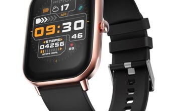 Fire-Boltt Ninja Call Pro Max Smart Watch 2.01” Hd Display, Bluetooth Calling, Ai Voice Assistant, 120 Sports Modes, Ip67 Waterproof, Spo2 Monitor, Smart Watch For Man & Woman- G Black