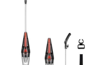 Midea T2 Upright Vacuum Cleaner |2-In 1 Handheld & Stick |600W,13.5 Kpa Suction| Washable Filter |Bagless Design