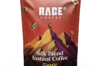 RAGE Premium Silk Blend Classic – 200 Gm | 100% Pure Arabica Beans Instant Coffee(200 g)