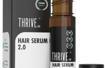 ThriveCo Hair Growth Serum Roll On for Voluminous & Strong Hair with Non-Itching�Formula(10 ml)