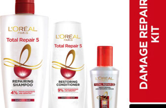 L’Oréal Paris Total Repair 5 Shampoo 650ml + Conditioner 175ml + Serum 40ml(3 Items in the set)