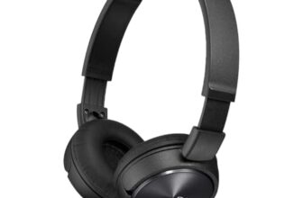 Sony ZX Series MDR-ZX310AP Wired Headband Stereo On Ear Headset -Black