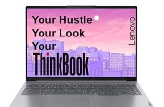 Lenovo ThinkBook 16 AMD Ryzen 5 7535HS (16GB RAM/512GB SSD/Win 11 Home/Office 2024/Backlit Keyboard/Fingerprint) 16″ WUXGA IPS 300 Nits Thin & Light Laptop/1Y Warranty/Aluminium Top/1.7kg, 21MWA0BSIN