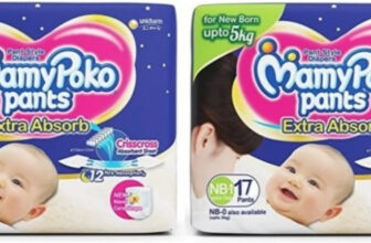 MamyPoko Pants Extra Absorb Diaper- NB Size Pack of 34 Diaper ( NB – 17+17 ) – New Born(34 Pieces)