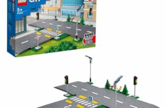 LEGO City Road Plates 60304 Building Kit; Cool Building Toy for Kids