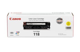 Canon Original 118 Toner Cartridge – Cyan Yellow, Standard