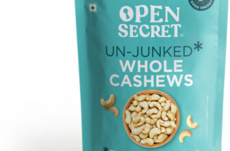 OPEN SECRET Premium Whole Kaju – High Protein Dry Fruit, Fasting Vrat Special Cashews(1 x 1 kg)