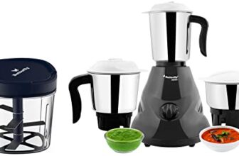 Butterfly Hero 500W Mixer Grinde With Jar And Vegetable Chopper