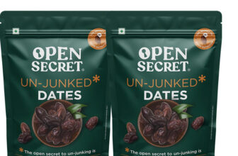 OPEN SECRET Premium Khajur Dates(2 x 400 g)