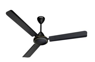 Havells Mozel XP 1200mm Ceiling Fan, Best in Class Base Fan with High Air Delivery, Energy Saving & 100% Pure Copper Motor | 2 Year Warranty | Matt Black