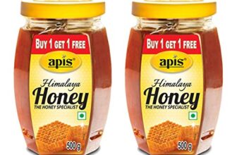 Apis Himalaya Honey, 500g (Buy 1 Get 1 Free)|Pure| No Added Sugar or Adulteration