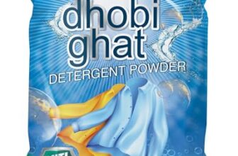 Dhobighat Detergent Powder – 10 Kg Mega Pack | All in One Cleaner | All Purpose Floor, Clothes, Industrial Specialist | Home and Commercial Use