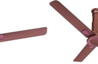 Havells Ioniq ES 1200mm Ceiling Fan, Energy Efficient for Superior Air Delivery, Low Power Consumption & Elegant Design | 2 Years Manufacturer Warranty | Rainbow Brown (Pack of 2)