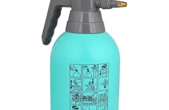 UGROW India 2 Litre Multipurpose Hand Sprayer | Classic Hand-Powered Spray Bottle for Gardening, Plant Care, Car & Bike Wash, Home Cleaning & Sanitising