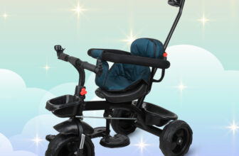 DUGGY TRICYCLE FOR KIDS NEW MODEL ST-04 BLACK 7 Tricycle(Black)