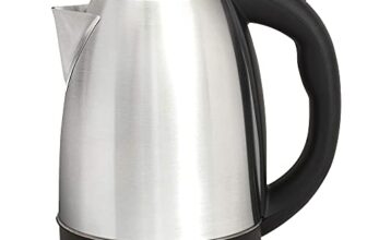 Lifelong ISI Certified Electric Kettle 1.5L with Stainless Steel Body, Easy and Fast Boiling of Water for Instant Noodles, Soup, Tea etc. (1 Year Manufacturer’s Warranty, Silver, LLEK15) 1500 W