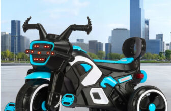 Little Olive RideOn Ranger Bike Pedal for Kids 1-3 Years Rideons & Wagons Non Battery Operated Ride On(Black, Blue, White)