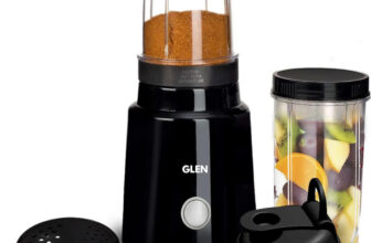 Glen Active Blender 350 W Juicer Mixer Grinder(Active Blender | 2 Jars | Black)