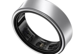 Samsung Galaxy Ring, with Smart AI, Size First W/Sizing Kit, No App Subscription, Fitness Monitor, Sleep Tracker, Up to 7-Day Battery, Size 11, Titanium Silver