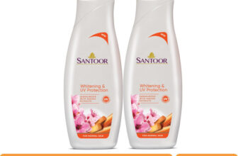 Santoor by Wipro Perfumed Body Lotion for Skin Whitening & UV Protection(500 ml)