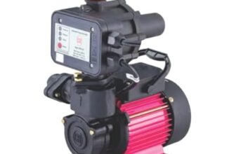 CRI pressure booster pump for home upto 2-3 bathroom and kitchen|0.5hp with automatic pump controller |water pump 0.5hp | 15 months warranty