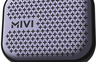 Mivi Roam 2 Bluetooth 5W Portable Speaker,24 Hours Playtime,Powerful Bass, Wireless Stereo Speaker with Studio Quality Sound,Waterproof, Bluetooth 5.0