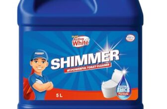 Shimmer Toilet Cleaner – 5L Mega Jar | Original Liquid Cleaner | Powerful Toilet Cleaner | All in One Purpose Cleaner | Home and Commercial Use