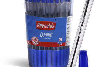 Reynolds DFine Ball Pen(Pack of 70, Ink Color – Blue)