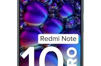 Redmi Note 10 Pro Max (Glacial Blue, 6GB RAM, 128GB Storage) -108MP Quad Camera|120Hz Super Amoled Display