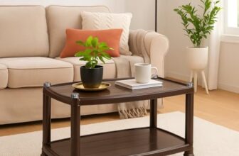 Nilkamal CENTBL5 Contemporary Center Trolley Coffee Table/Tea Table/Teapoy for Home/Living Room/Office & Outdoor