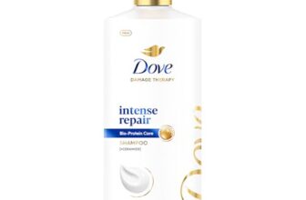 Dove Intense Repair Shampoo 1 L|| Repairs Dry and Damaged|| Strengthening Shampoo for Smooth & Strong Hair – Mild for Men & Women