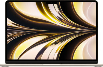 Apple MacBook AIR M2 – (8 GB/256 GB SSD/Mac OS Monterey) MLY13HN/A(13.6 Inch, Starlight, 1.24 kg)