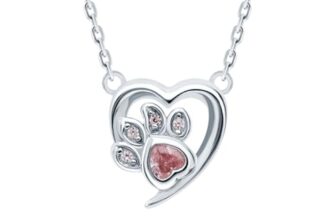 Arturia 925 Sterling Silver Solitaire Heart Pendant with Chain For Women | 92.5 Sterling Silver & Diamond like Brilliance Sparkling Zirconia for that Stunning Shine | Lovely Gift