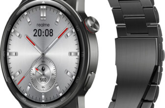 realme Watch S2, 1.43″ AMOLED Display, Super AI Engine & upto 20 days battery Smartwatch(Grey Strap, One Size)