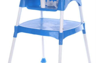 Little Tribe Multifuction Kids High Chair(Blue, White)