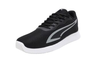 PUMA | Tychonic Men’s Sneakers | Black-Cool Mid Gray-Black | 9UK