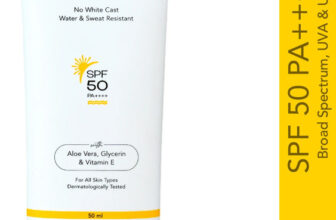 BELLAVITA Sunscreen – SPF 50 PA++++ Water based Hydrating Sunscreen(50 ml)