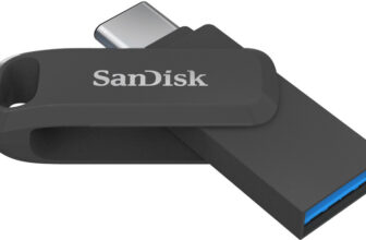 SanDisk SDDDC3-128G-I46PD 128 GB Pen Drive Compatible with Desktop Computer, Laptop, Mobile USB 3.2 Plastic Case(Black)