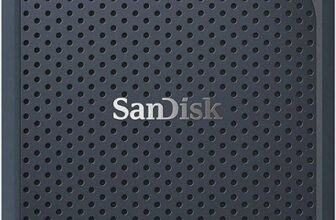 SanDisk E61 1 TB External Solid State Drive (SSD) 1050 Mb/s Window, Mac OS, Android, Portable, Type C Enabled,USB 3.2(Black, Red)