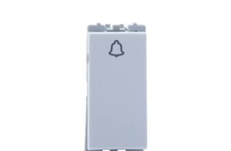 Wipro Northwest Nowa 6A Bell Push, White (pack of 10)