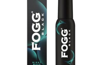 Fogg Black Night Wave |No Gas| Long Lasting Perfume Deodorant Spray for Men & Women-120 ML
