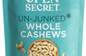 OPEN SECRET Premium Whole Kaju – High Protein Dry Fruit, Fasting Vrat Special Cashews(1 x 501 g)