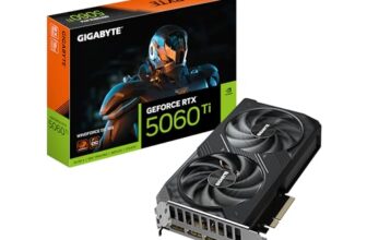GIGABYTE GV-N506TWF2OC-16GD | GeForce RTX 5060 Ti WINDFORCE 2X OC 16GB GDDR6 Graphics Card
