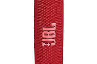 JBL Flip 6 Wireless Portable Bluetooth Speaker Pro Sound, Upto 12 Hours Playtime, IP67 Water & Dustproof, PartyBoost & Personalization by JBP App (Without Mic, Red)