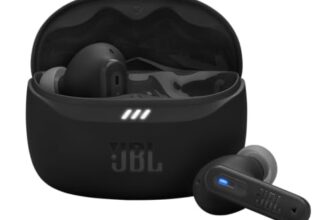 JBL New Launch Tune Beam 2 TWS, ANC Earbuds, 48Hr Playtime,Dual Connect, Ambient Aware, Relax Mode, Customized EQ with Headphones App, 6 Mics for Clear Calls, Spatial Sound, Personi-Fi 3.0 (Black)