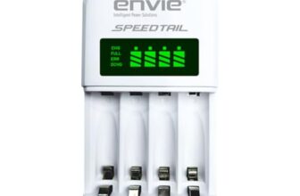 Envie ECR 99 SPEEDTAIL Smart Ni-MH Battery Charger for AA/AAA Rechargeable Batteries