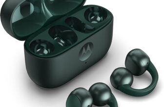 MOTOROLA Moto Loop | Sound by Bose |Lightweight & Comfortable| IP54 | Sweat proof Bluetooth(Green, True Wireless)