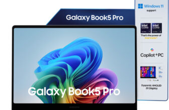 Samsung Galaxy Book5 Pro AI PC Full Metal Chasis Intel Core Ultra 7 256V – (16 GB/1 TB SSD/Windows 11 Home) NP940XHA Thin and Light Laptop(14 Inch, Gray, 1.23 Kg, With MS Office)