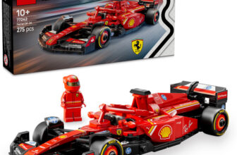 LEGO Speed Champions Ferrari SF-24 F1 Race Car Driver Set 77242 building blocks toys(Multicolor)