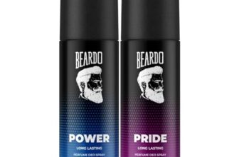 Beardo Power & Pride Perfume Body Spray 150ml x 2 (Set of 2) Get compliments with Long lasting Fougere, Aromatic Deodorant | Gift For Brother | Gift For Friends